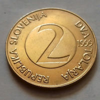2 толара, Словения 1999 г., UNC
