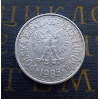 1 злотый 1985 Польша #08