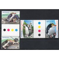 Пингвины Австралийские антарктические территории (Австралия) 2007 год серия из 4-х марок