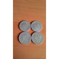20 грош 1949, 1969, 1979, 1981. Сборный лот, 4 монеты.