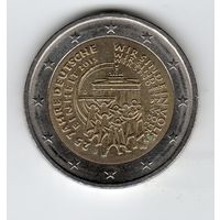2 евро Германия 2015 объединение Германии J
