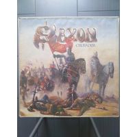 SAXON - Crusader 84 Carrere Germany EX+/VG
