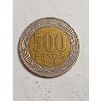 Чили 500 песо 2003 года .