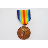 Союзная медаль победы в Первой Мировой войне. Оригинал. Арт 62.