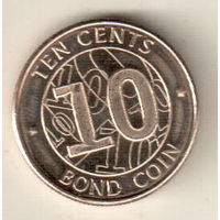 Зимбабве 10 цент 2014