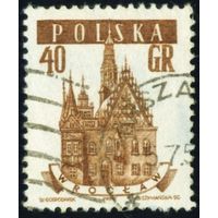 Ратуши Польша 1958 год 1 марка