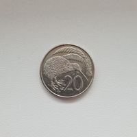 Новая Зеландия 20 центов 1982 года