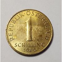Австрия 1 шиллинг, 1989