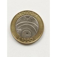 Сан Марино 1000 лир 1998 год