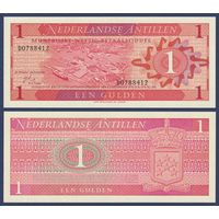 Нидерландские Антилы, 1 гульден 1970 г., P-20, UNC