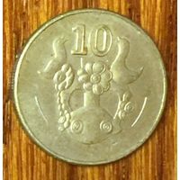 Кипр, 10 центов 2002
