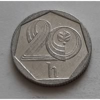 20 геллеров 1993 г. Чехия
