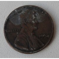1 цент США 1994 г.в.