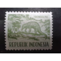 Индонезия 1958 фауна, стандарт