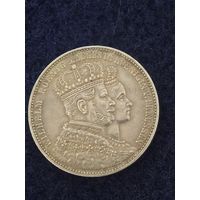Монета талер коронация Вильгельма 1861