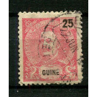 Португальские колонии - Гвинея - 1903 - Король Карлуш 25R - [Mi.81] - 1 марка. Гашеная.  (Лот 85BD)