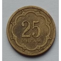 Таджикистан 25 дирамов 2001 г.