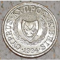 Кипр 1 цент, 1994 (14-8-1)