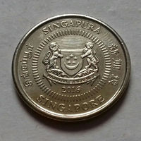 10 центов, Сингапур 2016 г., AU