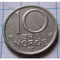 Норвегия 10 эре, 1980     ( 3-4-7 )