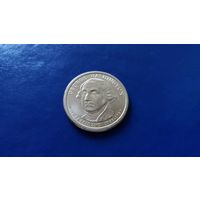 1 доллар США 2007 год Джордж Вашингтон 1-ый Президент (Состояние на фото)