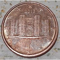 Италия 1 евроцент, 2013 (4-14-4)