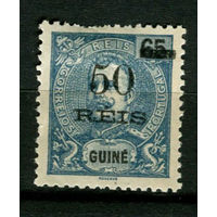 Португальские колонии - Гвинея - 1905 - Надпечатка 50 REIS на 65R - [Mi.88] - 1 марка. MH.  (Лот 86BD)