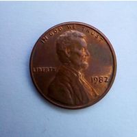 США 1 цент 1982 г
