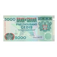 Гана 5000 седи 2006 года. Тип P-34. Состояние UNC!