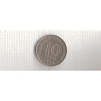 Тринидад и Тобаго 10 центов 1966(Jo)