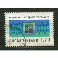 Почтовые сберегательные кассы. Финляндия. 1987. Полная серия 1 марка