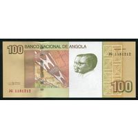 Ангола 100 кванза 2012 г. P153a. Серия JG. UNC