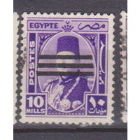 Известные Люди Личности король Фарук Египет 1953 год  лот 10