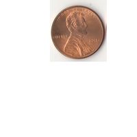 1 Цент 2011.  1 cent USA  Линкольн щит на реверсе