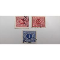 Чехословакия 1928. Доплатные марки