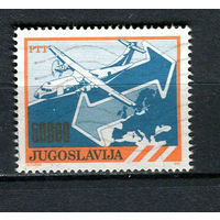 Югославия - 1989 - Авиация - [Mi. 2384] - полная серия - 1 марка. Гашеная.  (LOT AF51)