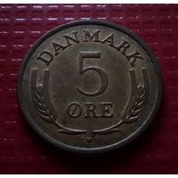 Дания 5 эре 1968 г. #30835