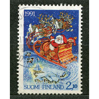 Рождество. Санта Клаус. Финляндия. 1991
