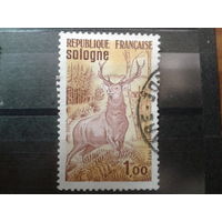 Франция 1972 олень