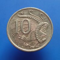 Австралия 10 центов 1990