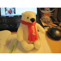 Мишка, медведь, Coca-Cola, 12 см.
