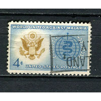 США - 1962 - Борьба с малярией - [Mi. 823] - полная серия - 1 марка. Гашеная.  (Лот 37Db)