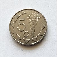 Намибия 5 центов, 2002