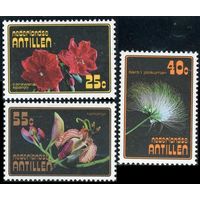 1977 Нидерландские Антильские острова 335-337 Цветы