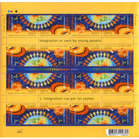 Малый лист почтовых марок "ЕВРОПА 2006" Украина