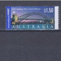 [1589] Австралия 2000. Мост в Сиднее. MNH. Кат.2,7 е.