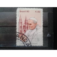 Бразилия 1980 Папа Иоанн-Павел 6
