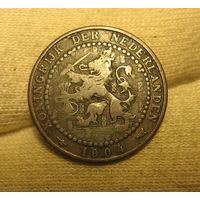 1 цент 1904 Нидерланды