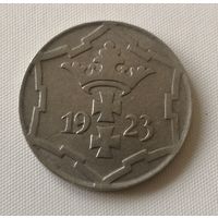 10 пфеннингов 1923 г. Данциг