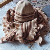 Комплект Ferz шапка и шарф женский
